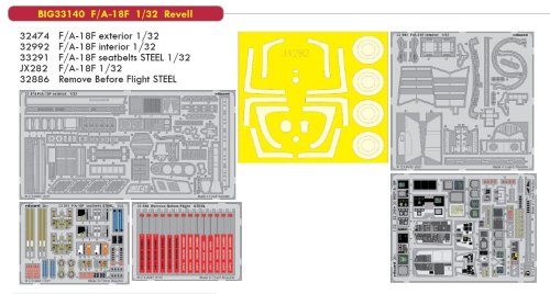 Go to product EDUARD BIG33140 - 1:32 F/A-18F