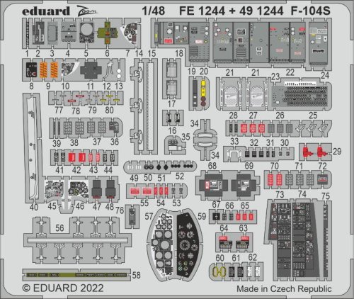Go to product EDUARD FE1244 - 1:48 F-104S