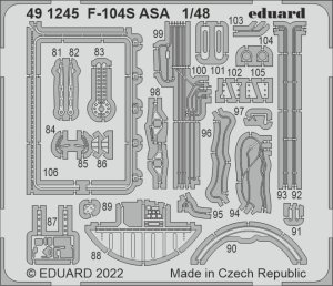 EDUARD 491245 - 1:48 F-104S ASA