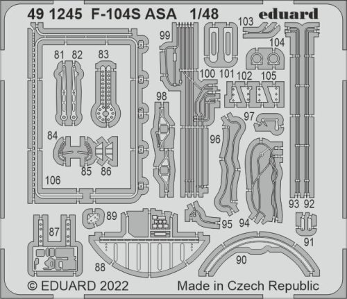 Go to product EDUARD 491245 - 1:48 F-104S ASA
