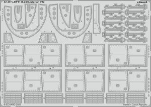 EDUARD 32477 - 1:32 B-25H exterior