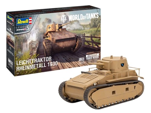Go to product Revell 03506 - 1:35 Leichttraktor Rheinmetall 1930 World of Tanks