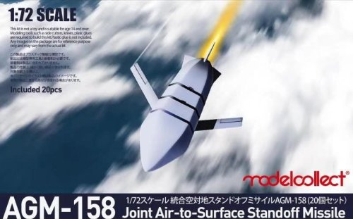 Go to product MODELCOLLECT UA72225 - 1:72 U.S. AGM-158 JASSM missile set