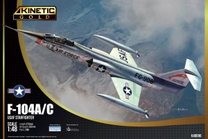 KINETIC 48096 - 1:48 F-104A/C USAF Starfighter