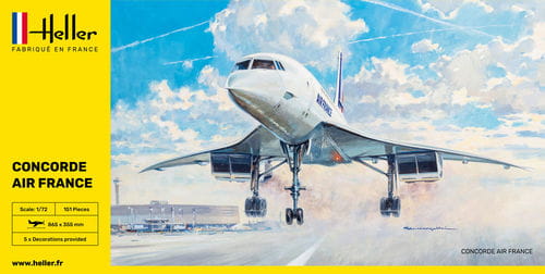Go to product HELLER 80469 - 1:72 Concorde Air France