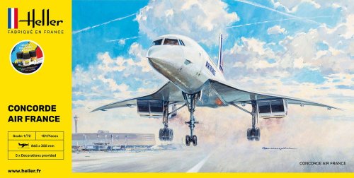 Go to product HELLER 56469 - 1:72 Concorde Air France - Starter Kit