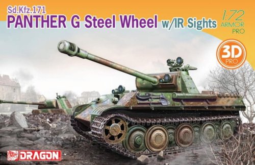 Go to product DRAGON 7697 - 1:72 Panther G Steel Wheel w/IR Sights
