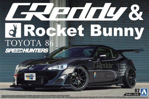 Go to product AOSHIMA 06187 - 1:24 ZN6 Toyota 86 '12 GReddy&Rocket Bunny Volk Racing Ver. Toyota