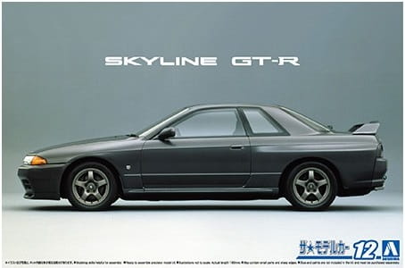 Go to product AOSHIMA 06143 - 1:24 Nissan BNR32 Skyline GT-R '89