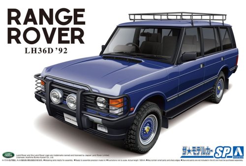 Go to product AOSHIMA 06137 - 1:24 Landrover LH36D Rangerover Classic Custom '92