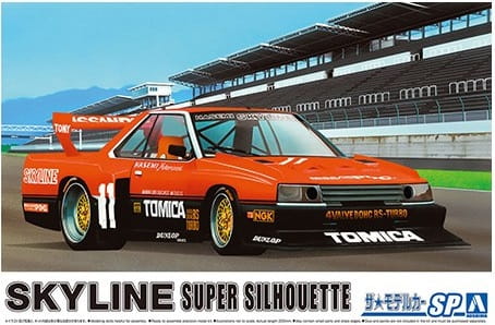 Go to product AOSHIMA 06123 - 1:24 Nissan KDR30 Skyline Super Silhouette '82 SD