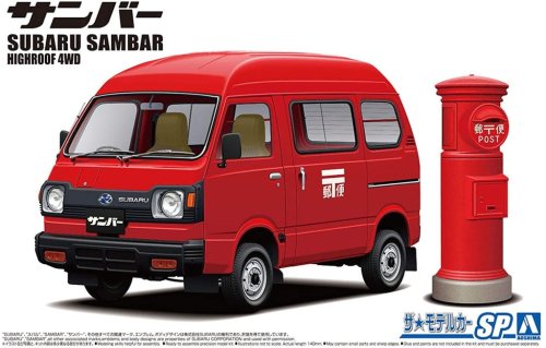 Go to product AOSHIMA 05998 - 1:24 Subaru TT1 Sambar High-Roof 4WD '80