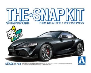 AOSHIMA 05887 - 1:32 Toyota GR Supra - Black Metallic Snapkit