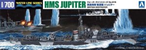 AOSHIMA 05767 - 1:700 HMS Jupiter British Destroyer