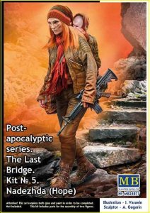 Master Box 24077 - 1:24 Post-apocalyptic series. The Last Bridge. Kit No 5. Nadezhda (Hope)