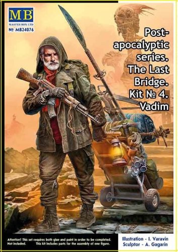 Go to product Master Box 24076 - 1:24 Post-apocalyptic series. The Last Bridge. Kit No 4. Vadim