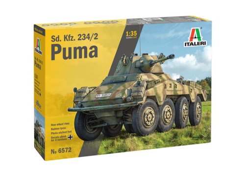 Go to product Italeri 6572 - 1:35 Sd.Kfz. 234/2 Puma
