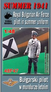 Toro Model 48F47 - 1:48 Lato 1941 - Bułgarski pilot w mundurze letnim