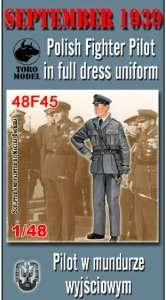 Toro Model 48F45 - 1:48 Wrzesień 1939 - Pilot w mundurze wyjściowym