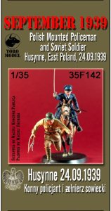 Toro Model 35F142 - 1:35 Wrzesień 1939 - Husynne, 24.09.1939 Konny policjant i żołnierz sowiecki