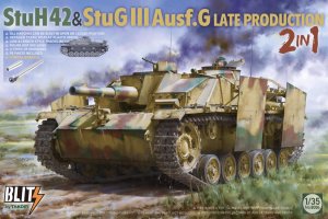 Takom 8006 - 1:35 StuH 42 & StuG III Ausf. G Late Production