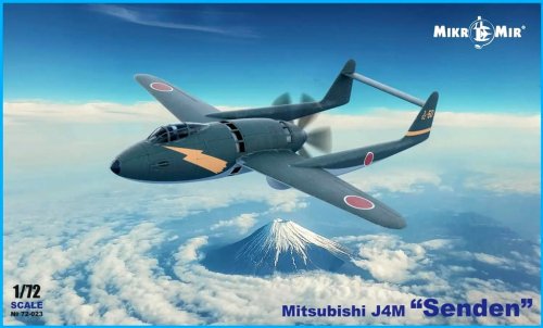 Go to product Mikromir 72023 - 1:72 Mitsubishi J4M Senden