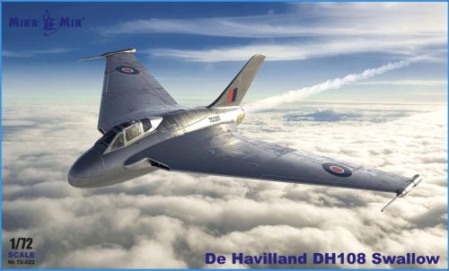 Go to product Mikromir 72022 - 1:72 De Havilland DH 108 Swallow