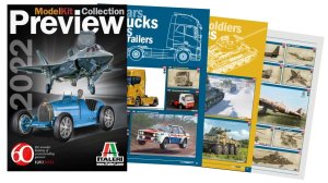 Italeri - Katalog firmowy 2022 Previev - lista produkowanych modeli plus nowości 2022