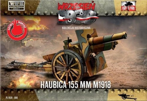 Go to product First To Fight 088 - Wrzesień 1939 - 1:72 Haubica 155 mm M1918 - Gazetka w zestawie z modelem