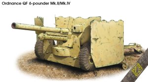 Ace 72563 - 1:72 Ordnance QF 6-pounder Mk.II/Mk.IV