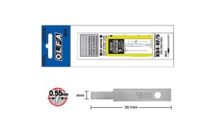 OLFA KB4-NF/5 - chisel blades, 4mm width for knives AK-1 and AK-4. 5 pcs.