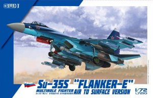 GREAT WALL HOBBY L7210 - 1:72 Su-35S Flanker-E Multirole Fighter Air to Surface Version