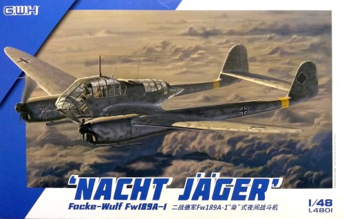 Go to product GREAT WALL HOBBY 4801 - 1:48 Focke Wulf Fw-189 A-1 Night Fighter
