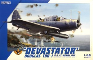 GREAT WALL HOBBY 4807 - 1:48 Douglas TBD-1 Devastator VT-8 - Midway 1942