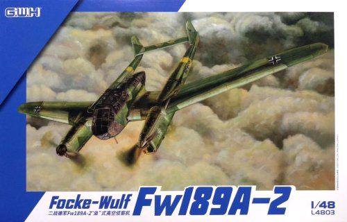 Go to product GREAT WALL HOBBY 4803 - 1:48 Fw-189 A2
