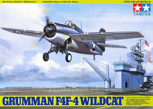 Go to product TAMIYA 61034 - 1:48 F4F-4 Wildcat