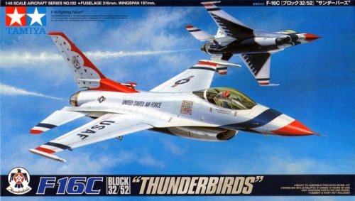 Go to product TAMIYA 61102 - 1:48 F-16 C Block 35/52 Thunderbirds