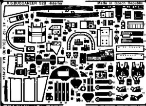 EDUARD 48132 - 1:48 Buccaneer interior