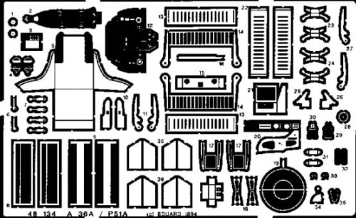 Go to product EDUARD 48134 - 1:48 A-36/P-51A