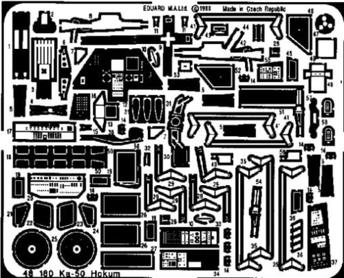 Go to product EDUARD 48180 - 1:48 Ka-50 Hokum
