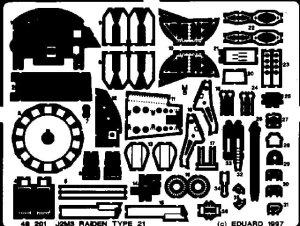 EDUARD 48201 - 1:48 J2M3 Raiden type 21