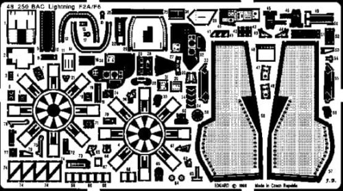 Go to product EDUARD 48250 - 1:48 BAC Lightning F-2/F6