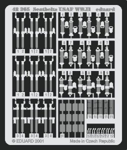 EDUARD 48365 - 1:48 Seatbelts USAF WWII