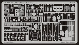 EDUARD 48382 - 1:48 P-61 interior