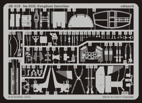 Go to product EDUARD 48416 - 1:48 Su-25K Frogfoot interior