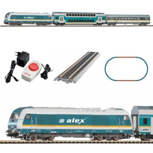 PIKO 57139 H0 Kolejka elektryczna Alex Hercules z wagonami osobowymi