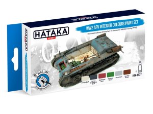 HATAKA BS37 - WW2 AFV Interior Colours paint set