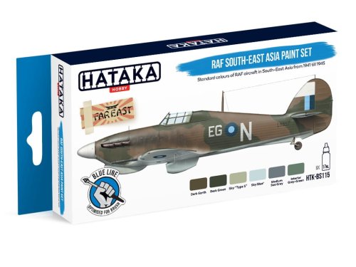 Go to product HATAKA BS115 - RAF South-East Asia paint set