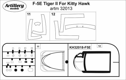 Go to product Fly ARTM32013 - 1:32 F-5E Tiger II