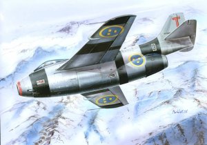 Fly 32022 - 1:32 Saab J-29F Tunnan